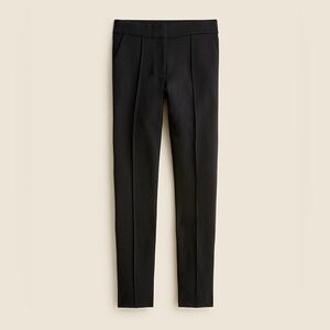 J. Crew Black Skinny Trouser in Italian Ponte Size 10